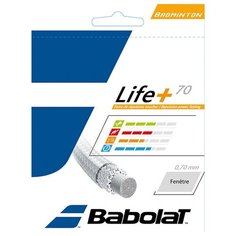 Струна для бадминтона Babolat 10m Life+ 70 Prepacked White 243135