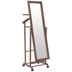 Вешалка с зеркалом Leset Сиэтл орех