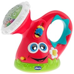 Интерактивная развивающая игрушка Chicco Музыкальная игрушка "Лейка", красный/зеленый
