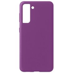 Чехол-накладка Deppa Liquid Silicone Pro для Samsung Galaxy S21 фиолетовый