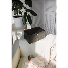 Шкатулка для украшений S-131B черный Ismat Decor