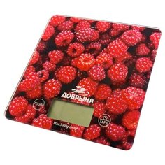 Весы кухонные Добрыня Малина 5 кг DO-3015A
