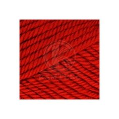 Пряжа для вязания камт Меринго объемная (20% меринос, 20% шерсть, 56% акрил, 4% лайкра) 4х150г/90м цв.046 красный Камтекс