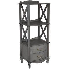 Этажерка Leset Джульетта-2, Серый ясень