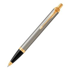 Parker IM Core - Brushed Metal GT, шариковая ручка, M
