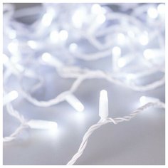 Светодиодная гирлянда ARD-STRING-CLASSIC-10000-WHITE-100LED-MILK-FLASH White (230V, 7W) (Ardecoled, IP65)