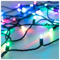 Светодиодная гирлянда ARD- STRING- CLASSIC-15000- BLACK-100LED- LIVE RGB- SPI (12V, 53W) (Ardecoled, IP65)