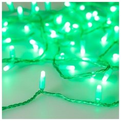 Светодиодная гирлянда ARD-STRING-CLASSIC-10000-GREEN-100LED-MILK-STD Green (230V, 7W) (Ardecoled, IP65)