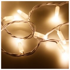 Светодиодная гирлянда ARD-STRING-PRO-10000-WHITE-100LED-FLASH WARM (230V, 7W) (Ardecoled, IP65)