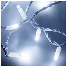 Светодиодная гирлянда ARD-STRING-PRO-10000-WHITE-100LED-FLASH WHITE (230V, 7W) (Ardecoled, IP65)