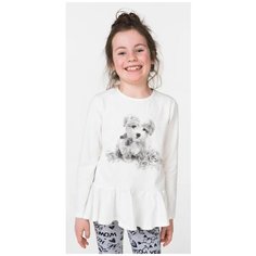 Лонгслив Ido, размер 122, бежевый