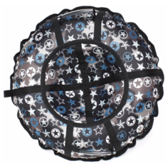 Санки надувные тюбинг "Street Hit" Оксфорд графика, Фабрика звезд (110 см)