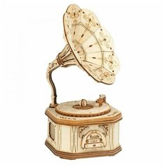 3D деревянный конструктор Robotime Граммофон