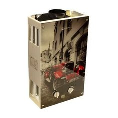 Проточный газовый водонагреватель Wert 10EG Red Glass