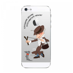 Накладка Deppa Art Case iPhone 5/5S/SE Союзмультфильм Шапокляк (арт. 100568)