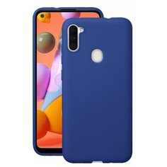 Накладка силикон Deppa Gel Color Case Samsung Galaxy A11 A115 Dark Blue арт.87501