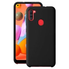 Накладка силикон Deppa Liquid Silicone для Samsung Galaxy A11 A115 Black арт.87575