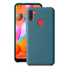 Накладка силикон Deppa Liquid Silicone для Samsung Galaxy A11 A115 Green арт.87576