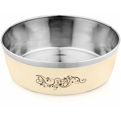 Миска Lilli Pet METAL STAR It`s white для животных, 820мл