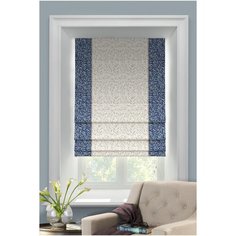 Римская штора Belcanto от Memotex с карнизом. В: 150см. Ш: 60см.