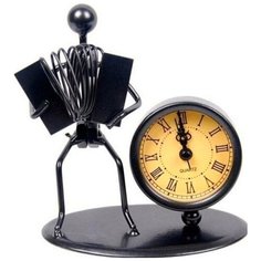 Gewa 980708 Sculpture Clock Accordion часы-скульптура сувенирные, аккордеонист