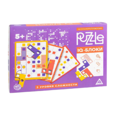 Настольная игра Лас Играс Головоломка Puzzle IQ-блоки. 12 элементов 2 вид