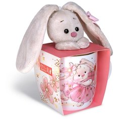 Budi Basa Подарочный набор кружка с игрушкой Зайка Ми, 400 мл