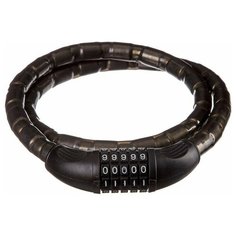 Велосипедный замок STG TONYON, тросовый, кодовый, 22 х 1000, черный, TY228 TBS