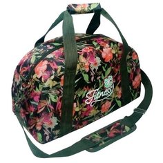 Сумка спортивная POLAR 5998, оранжевый/оранжевые цветы