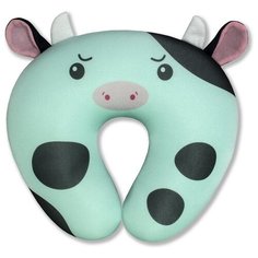 Подушка для шеи Штучки, к которым тянутся ручки Теленок, зеленый