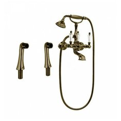 Смеситель на борт ванны CEZARES Diamond PBV-02-Sw, бронза