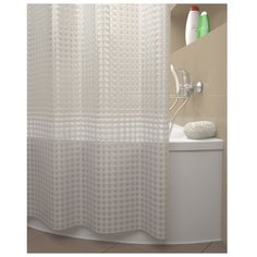 Штора для ванны Iddis Stereo Square 180x200 Прозрачная