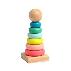 Развивающая пирамидка "Высота" 6х6х14 см 5374998 Сима ленд