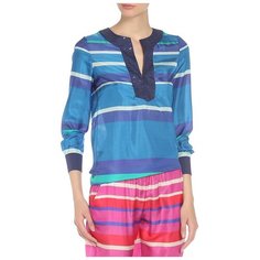 Блуза Whos Who, размер 38, синий