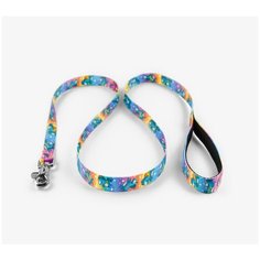 Поводок Little Bu Rainbow, для крупных и средних собак от 6 кг, 1,8 м