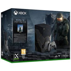 Игровая приставка Microsoft Xbox Series X 1 ТБ «Halo Infinite Edition