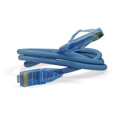 Патч-корд Hyperline PC-LPM-UTP-RJ45-RJ45-C6-5M-LSZH-BL U/UTP, Cat.6 (100% Fluke Component Tested), LSZH, 5 м, синий