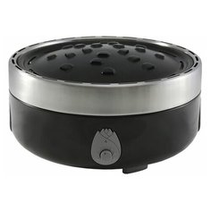Бездымный угольный гриль Muurikka Nokkela black