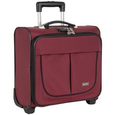 Чемодан POLAR П7108 27 л, бордовый