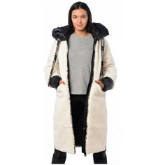 Зимняя куртка женская EVACANA 21711 размер 50, бежевый