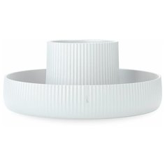 Кашпо Fountain белое, Umbra