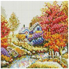 Белоснежка Алмазная мозаика 20 * 20 см 392-ST-S Октябрь