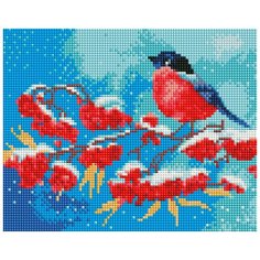 Белоснежка Мозаика в пакете "Ветка рябины" 20х25 см