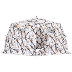 Палатка для зимней рыбалки HIGASHI Winter Camo Yurta Pro Z камуфляж