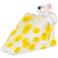 Копилка Lefard Мышка в сыре, 10*7*8,5 см (117-316)