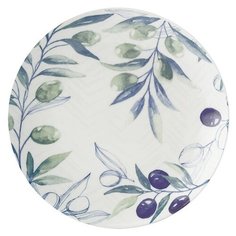 Тарелка закусочная Casa Domani Оливковая роща без инд.упаковки (CD655-AW0472)