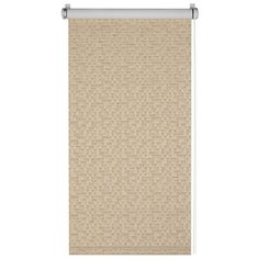 Штора рулонная блэкаут "баунти соломенный" 120*160 СМ (миниролл) Decofest
