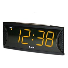 Электронные сетевые настольные часы- будильник Спектр СК 1810 Т(Х)- О