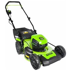 Газонокосилка аккумуляторная Greenworks GD60LM46HPK4, 60V, 46 см, бесщеточная, без АКБ и ЗУ
