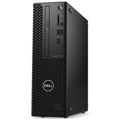 DELL Precision 3440 SFF (3440-7229) Slim-Desktop/Intel Core i7-10700/16 ГБ/512 ГБ SSD/Intel UHD Graphics P630/Windows 10 Pro, черный